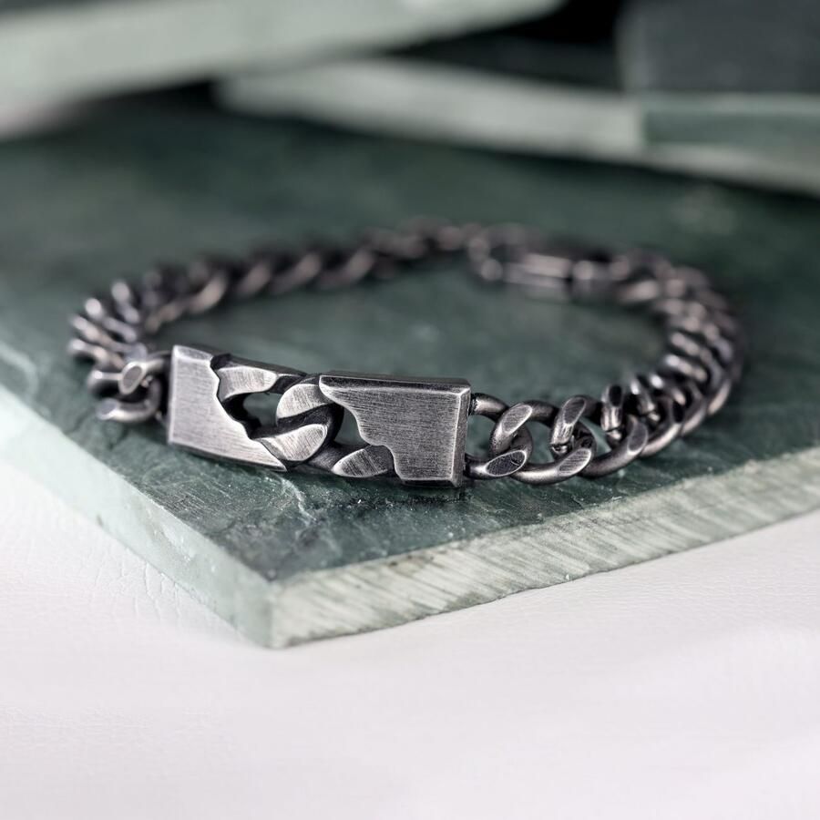 Firetti Armband Sieraad cadeau roestvrij staal armbanden armbandketting schakelketting vintage