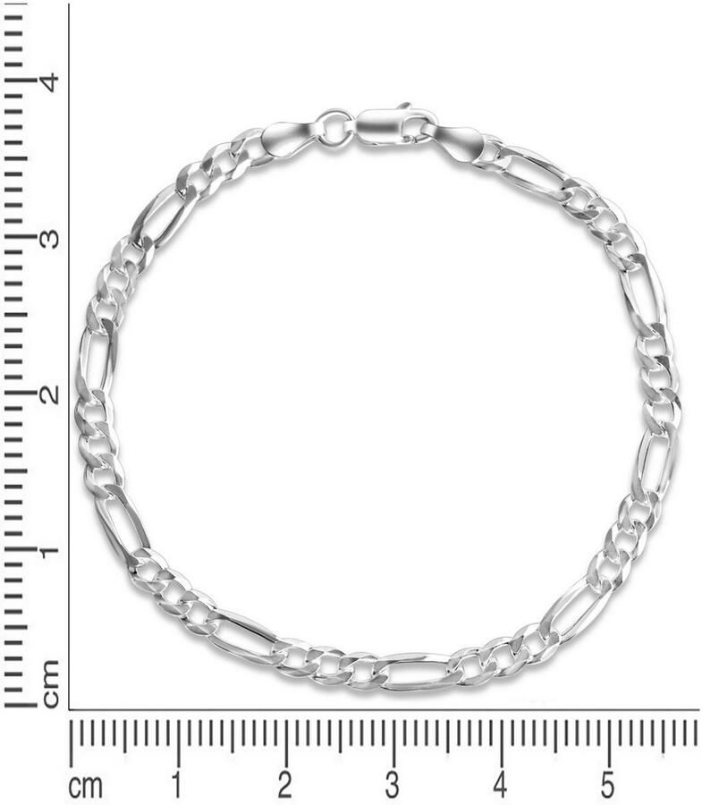 Firetti Armband Sieraad cadeau zilver 925 armbanden armbandketting figaroketting
