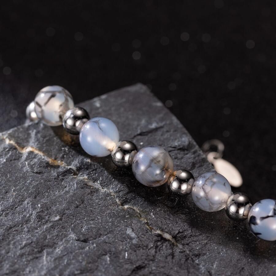 Firetti Armband Sieraden cadeau roestvrijstalen armbanden ankerkettenglieder dragonstone