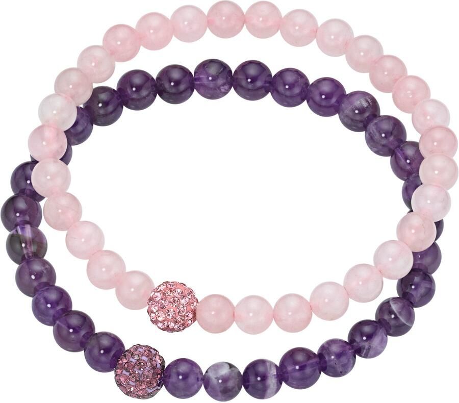 Firetti Armbandset Multipack sieraden cadeau armbanden edelsteen (set)