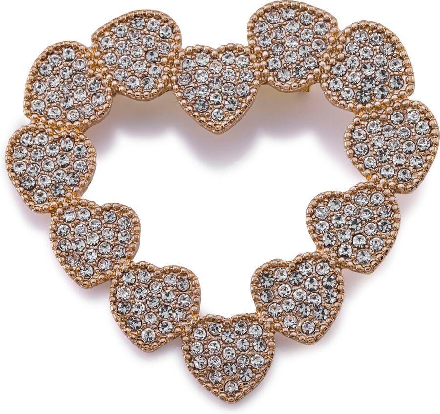 Firetti Broche Sieraad cadeau broche hart