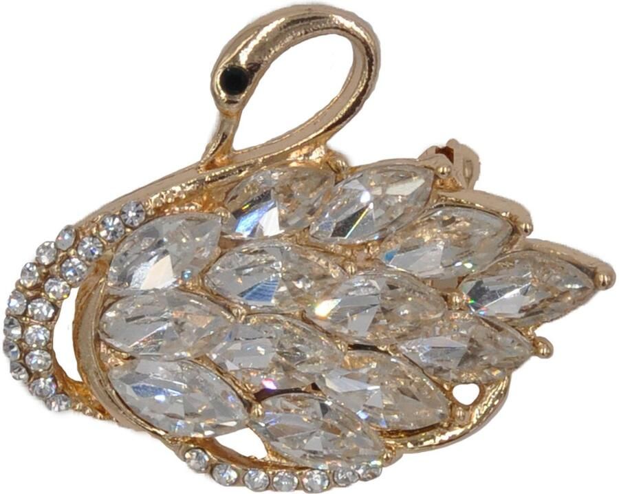 Firetti Broche Sieraad cadeau broche zwaan - Foto 2