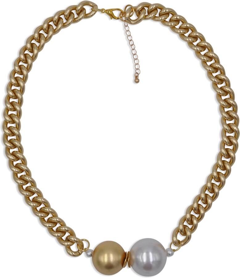 Firetti Collier Chunky Pearl met kunststof kraal - Foto 2