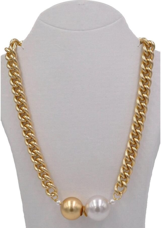 Firetti Collier Chunky Pearl met kunststof kraal