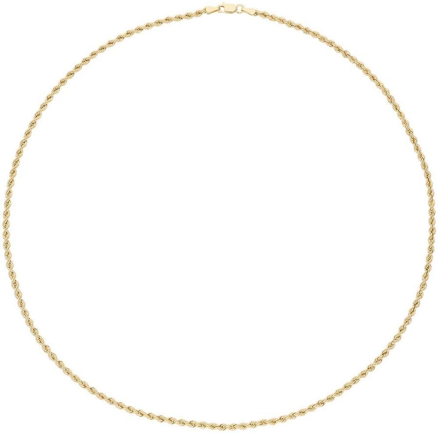 Firetti Collierkettinkje Sieraad cadeau goud 585 koordketting schakeling 3 0 mm breed