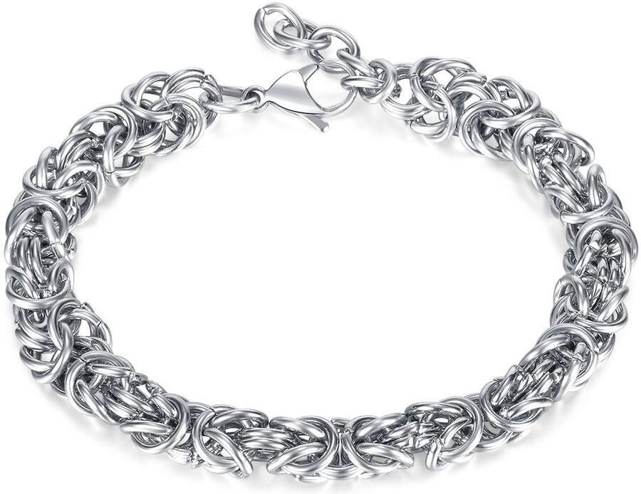 Firetti Edelstalen armband Sieraad cadeau armband koningsketting - Foto 3