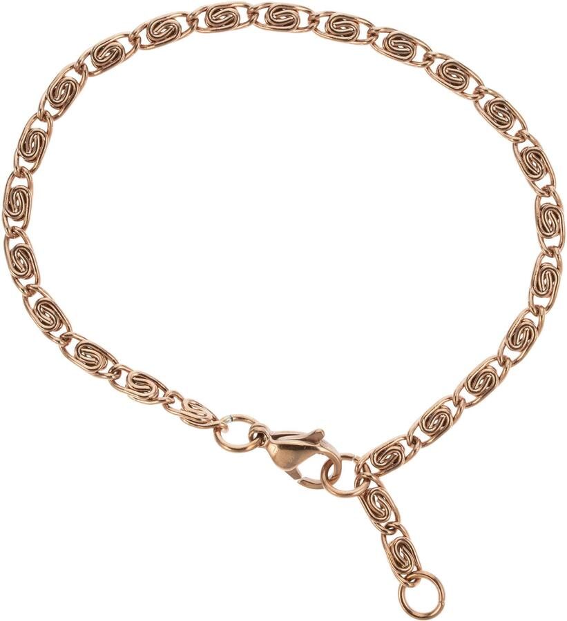 Firetti Edelstalen armband Sieraad cadeau S-panzerketting 3 45 mm breed (1-delig)