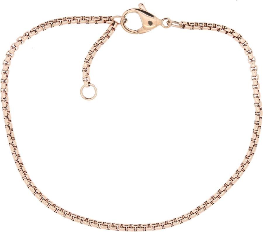 Firetti Edelstalen armband Sieraad cadeau Venetiaanse ketting schakeling 2 0 mm breed