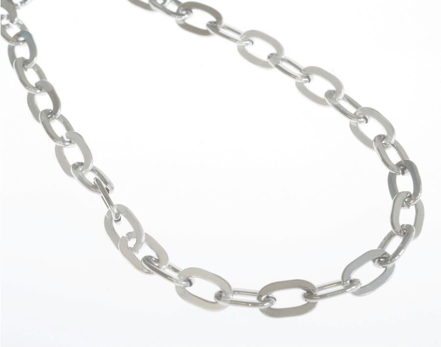 Firetti Edelstalen ketting Sieraad cadeau ankerketting schakeling 5 mm breed