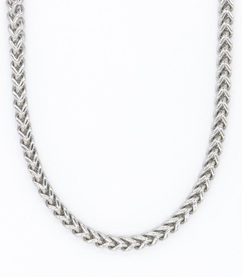 Firetti Edelstalen ketting Sieraad cadeau dubbele panzerketting schakeling 5 mm breed - Foto 2