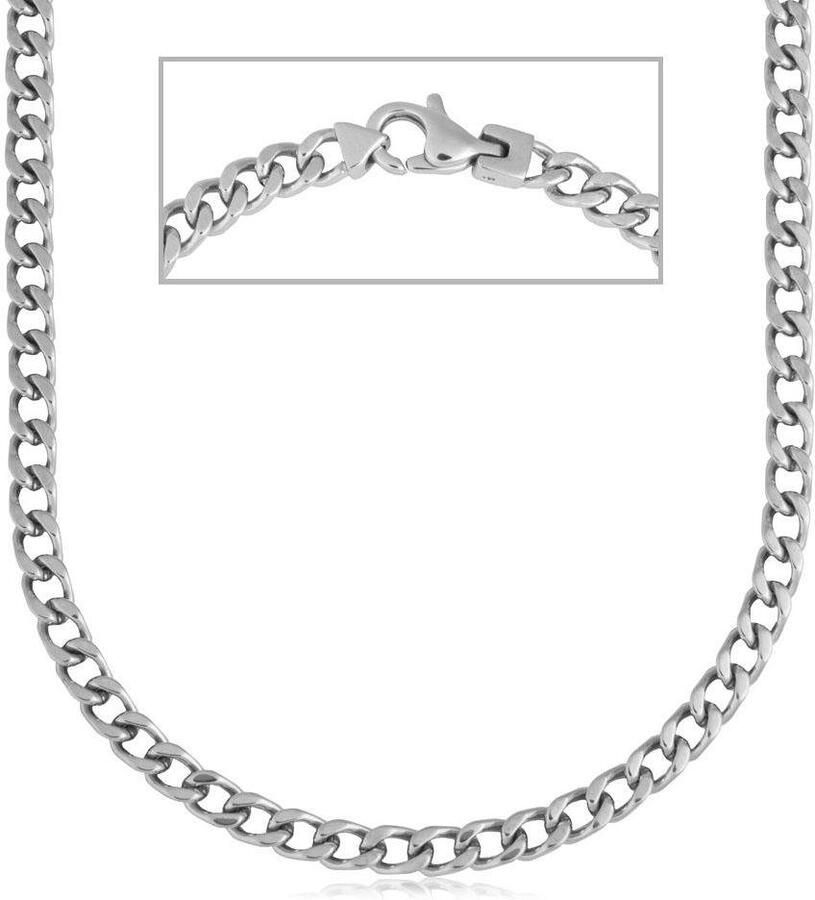 Firetti Edelstalen ketting Sieraad cadeau halsketting panzerketting verjaardag kerst past bij hoodies jurken shirts jeans sneakers! gelegenheid: verjaardag kerstmis - Foto 2