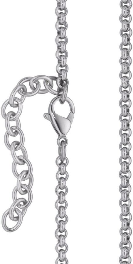 Firetti Edelstalen ketting Sieraad cadeau in erbs-ketting schakeling 2 4 mm breed - Foto 3