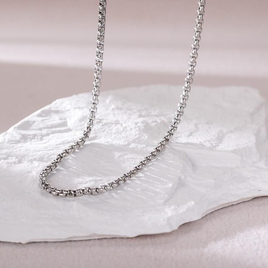 Firetti Edelstalen ketting Sieraad cadeau roestvrij staal halssieraad halsketting Venetiaanse ketting kleur