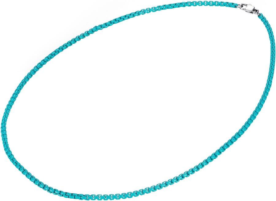 Firetti Edelstalen ketting Sieraad cadeau roestvrij staal halssieraad halsketting Venetiaanse ketting kleur - Foto 3