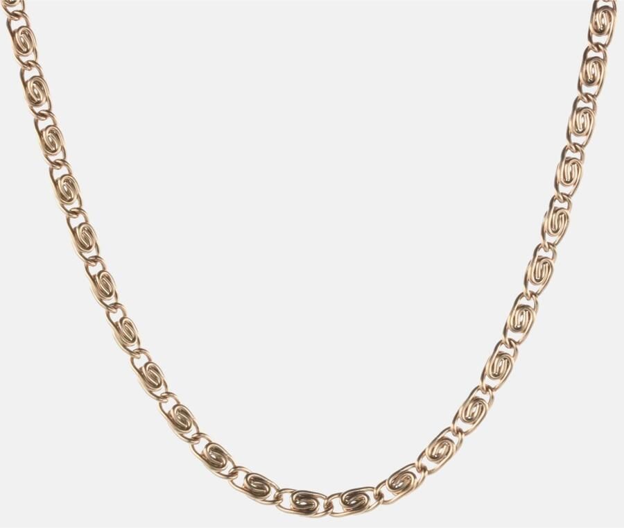 Firetti Edelstalen ketting Sieraad cadeau S-panzerketting 3 45 mm breed - Foto 2