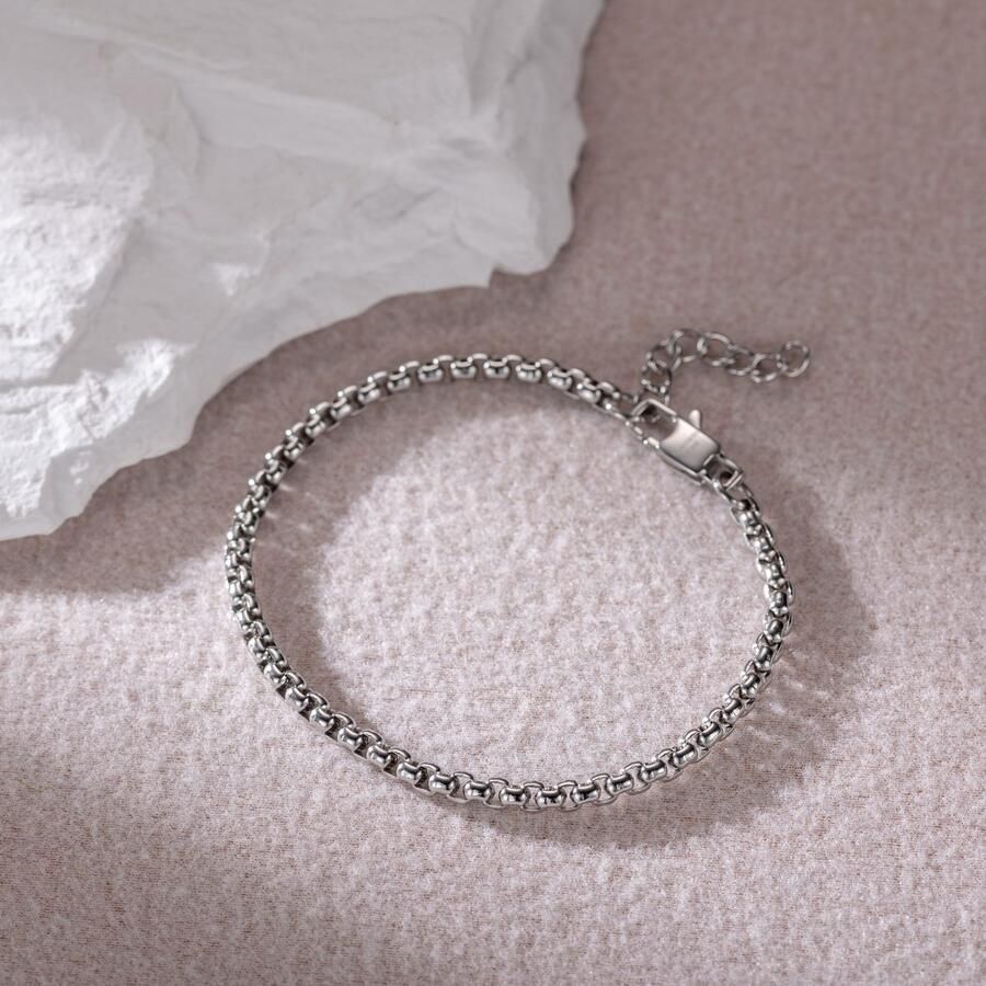 Firetti Enkelkettinkje Sieraad cadeau roestvrij staal enkelband Venetiaanse ketting kleur