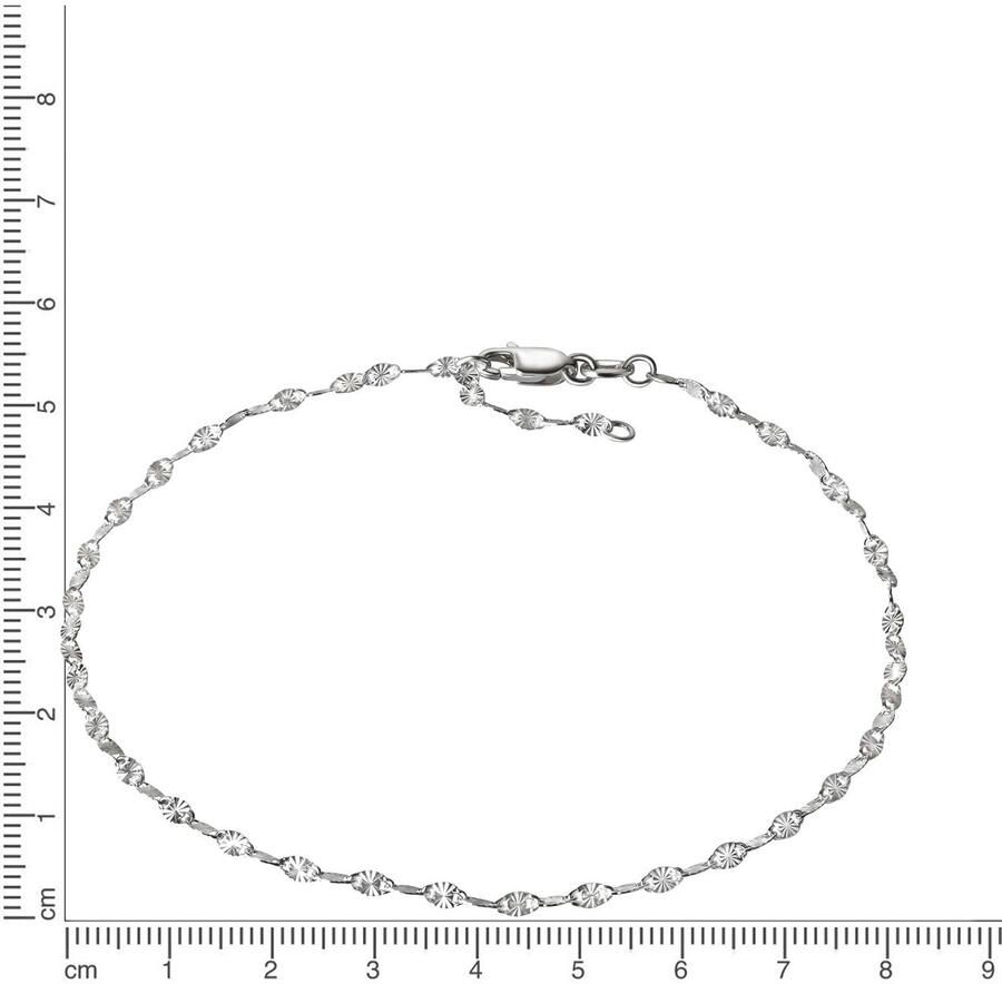 Firetti Enkelkettinkje Sieraad cadeau zilver 925 lichaamsversiering plaatjesketting ster motief