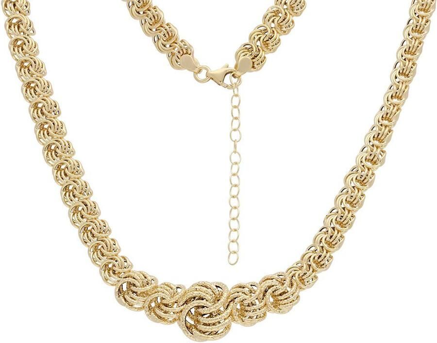 Firetti Gouden ketting Sieraad cadeau Goud 585 rozenketting ca. 14 5 breed - Foto 2