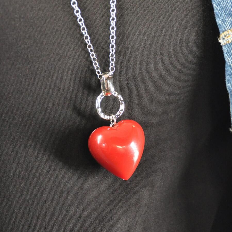 Firetti Hartketting Sieraden cadeau Big Red Heart