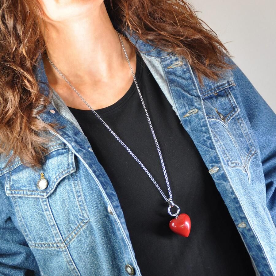 Firetti Hartketting Sieraden cadeau Big Red Heart - Foto 2