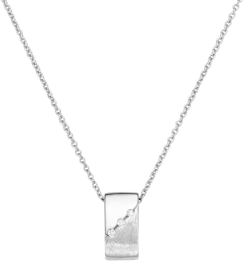 Firetti Ketting met hanger Sieraad cadeau halssieraad halsketting ketting mat glans - Foto 2