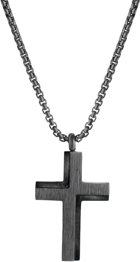 Firetti Ketting met hanger Sieraad cadeau kruis met zirkoon (synthetisch) - Foto 4