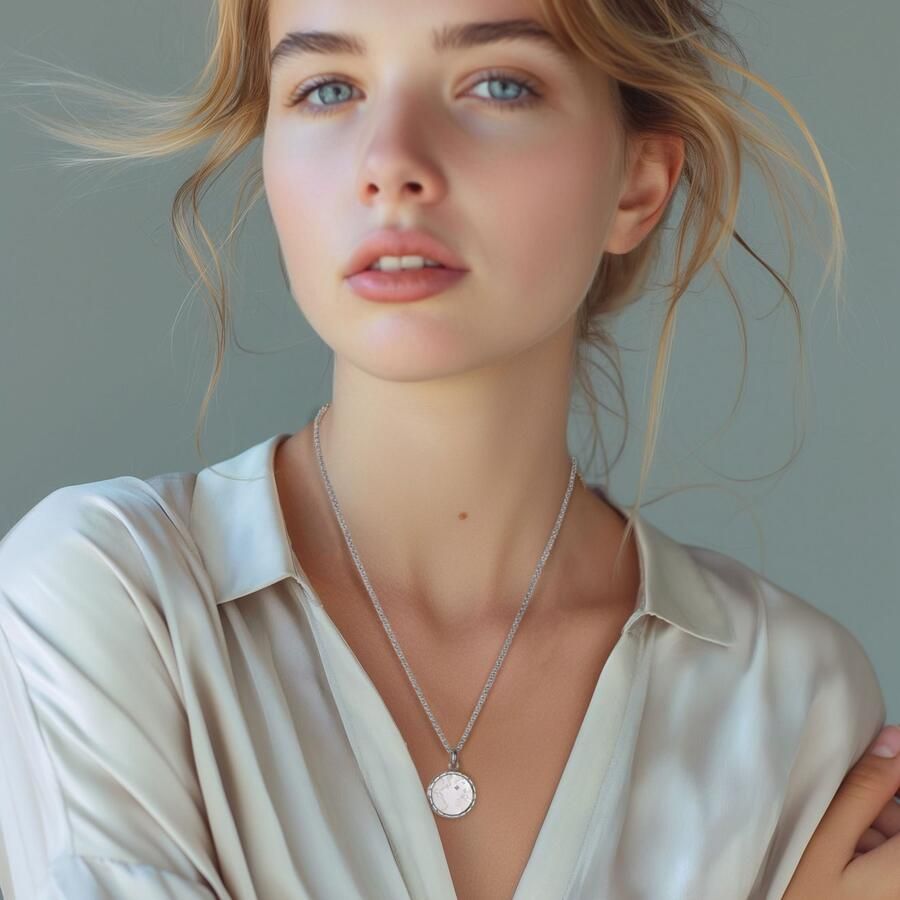 Firetti Ketting met hanger Sieraad cadeau roestvrij staal halssieraad halsketting planet earth wereld - Foto 2