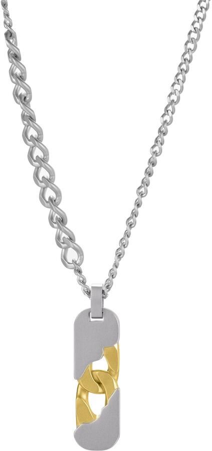 Firetti Ketting met hanger Sieraad cadeau roestvrij staal halssieraad halsketting schakelketting vintage - Foto 3