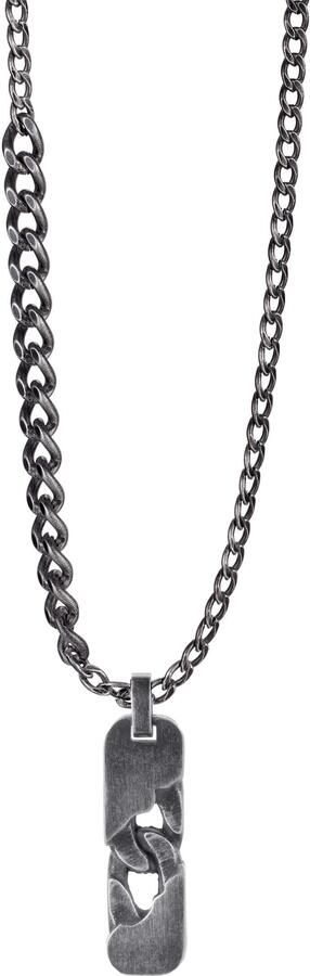 Firetti Ketting met hanger Sieraad cadeau roestvrij staal halssieraad halsketting schakelketting vintage - Foto 3