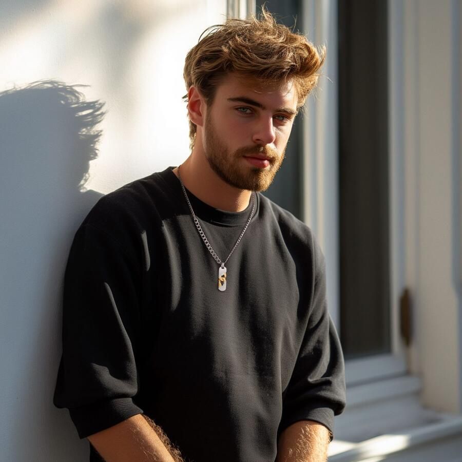 Firetti Ketting met hanger Sieraad cadeau roestvrij staal halssieraad halsketting schakelketting vintage - Foto 2