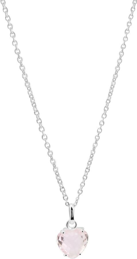 Firetti Ketting met hanger Sieraad cadeau zilver 925 halssieraad halsketting ankerketting hart - Foto 2