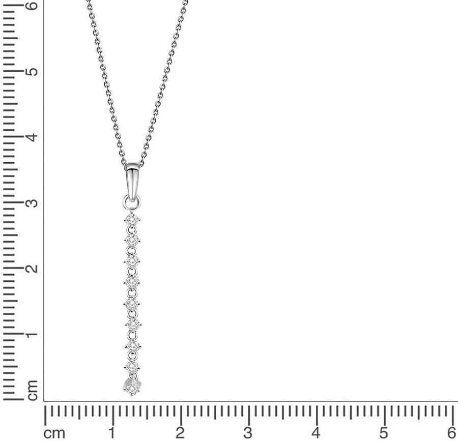 Firetti Ketting met hanger Sieraad cadeau zilver 925 halssieraad halsketting ankerketting