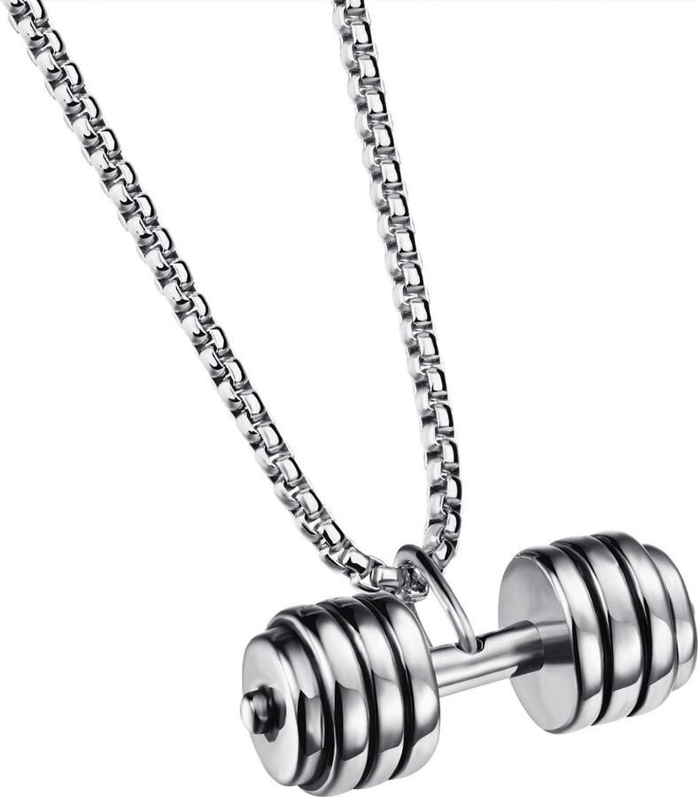 Firetti Ketting met hanger Sieraden cadeau roestvrijstalen halssieraden halsketting halter - Foto 3