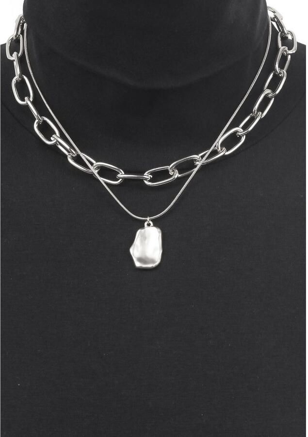 Firetti Kettingenset Collierset meerrijig afzonderlijk te dragen (set 2-delig) - Foto 2