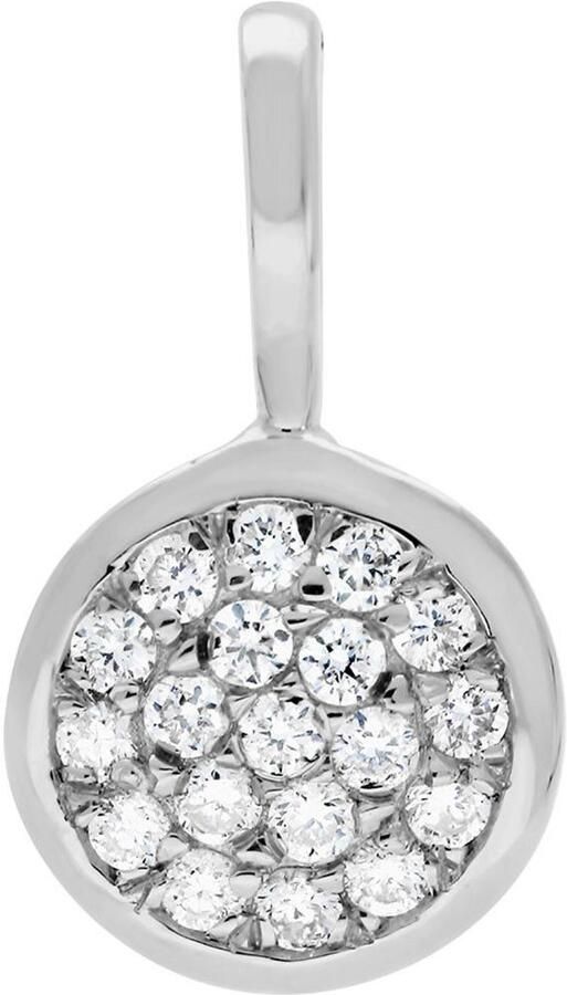 Firetti Kettinghanger Sieraad cadeau goud 585 halssieraad hanger halsketting cirkel rond