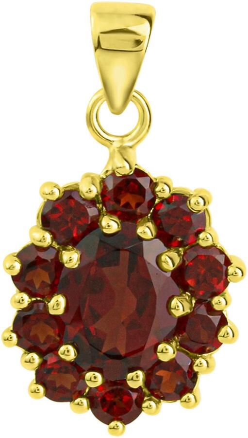 Firetti Kettinghanger Sieraad cadeau zilver 925 halssieraad hanger bloem - Foto 2