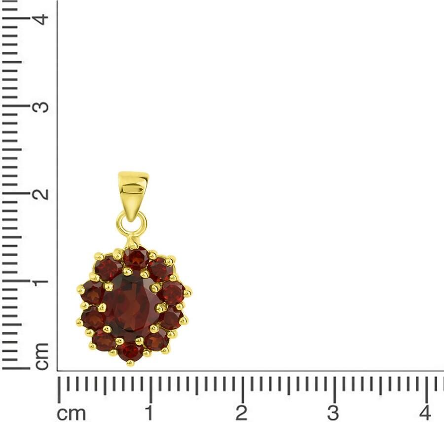 Firetti Kettinghanger Sieraad cadeau zilver 925 halssieraad hanger bloem