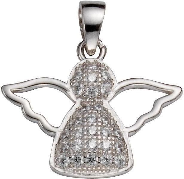 Firetti Kettinghanger Sieraad cadeau zilver 925 halssieraad hanger engel - Foto 2