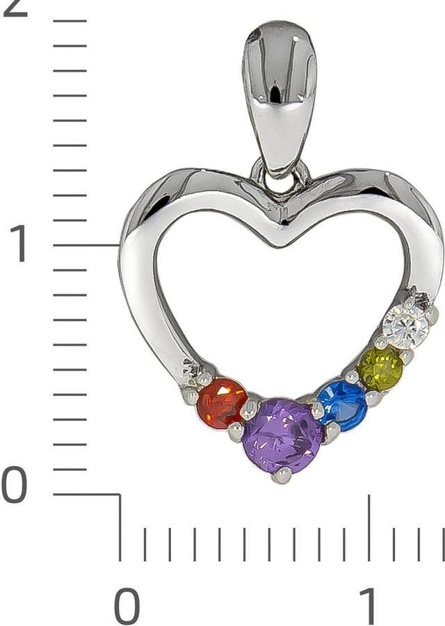 Firetti Kettinghanger Sieraad cadeau zilver 925 halssieraad hanger hart