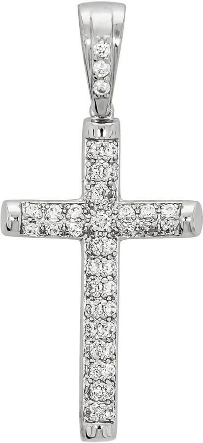 Firetti Kettinghanger Sieraad cadeau zilver 925 halssieraad hanger kruis - Foto 3