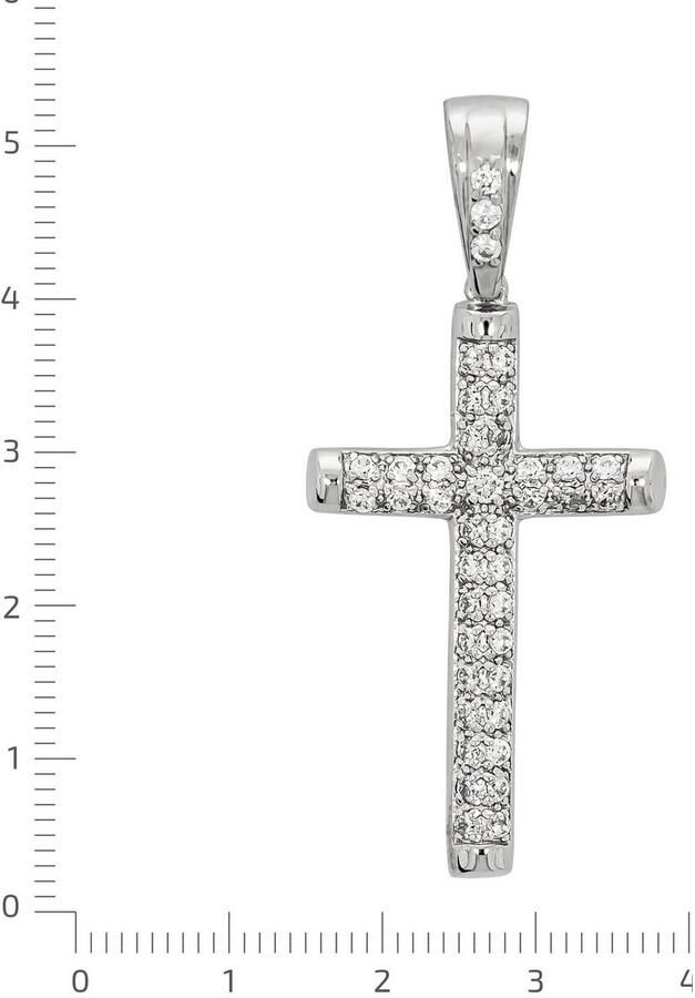 Firetti Kettinghanger Sieraad cadeau zilver 925 halssieraad hanger kruis - Foto 2