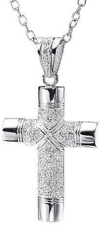 Firetti Kettinghanger Sieraad cadeau zilver 925 halssieraad hanger kruis