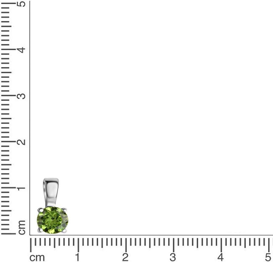 Firetti Kettinghanger Sieraad cadeau zilver 925 halssieraad hanger solitair
