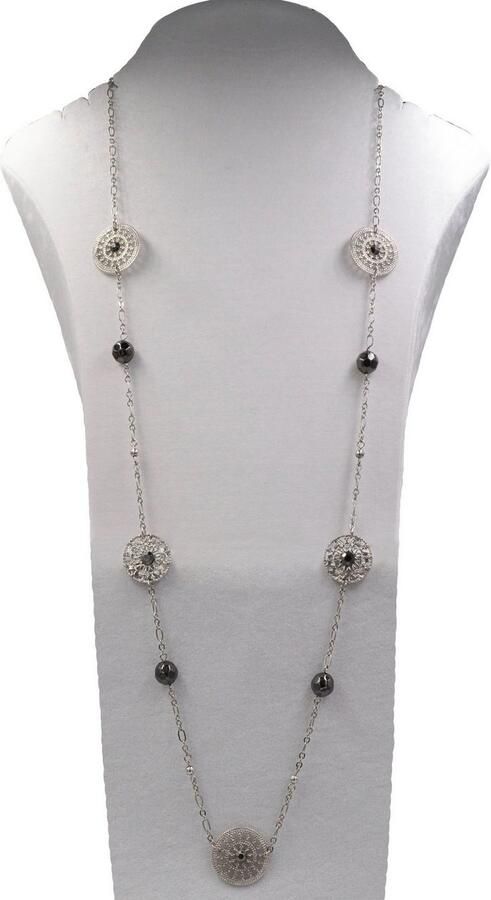 Firetti Lange ketting Figaro Blume met zirkoon (synthetisch) - Foto 2