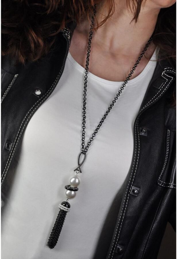 Firetti Lange ketting Sieraden cadeau Shiny Lush Pearl Y-ketting - Foto 3