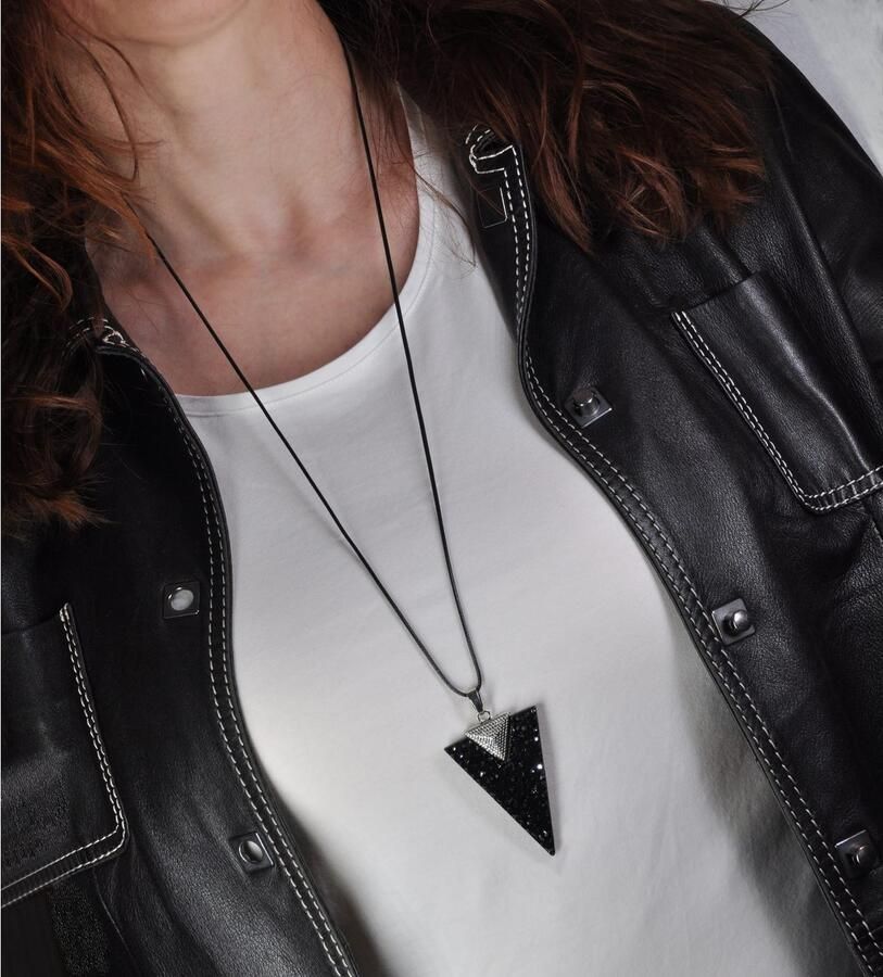 Firetti Lange ketting Sieraden cadeau Sparkling Triangle - Foto 2