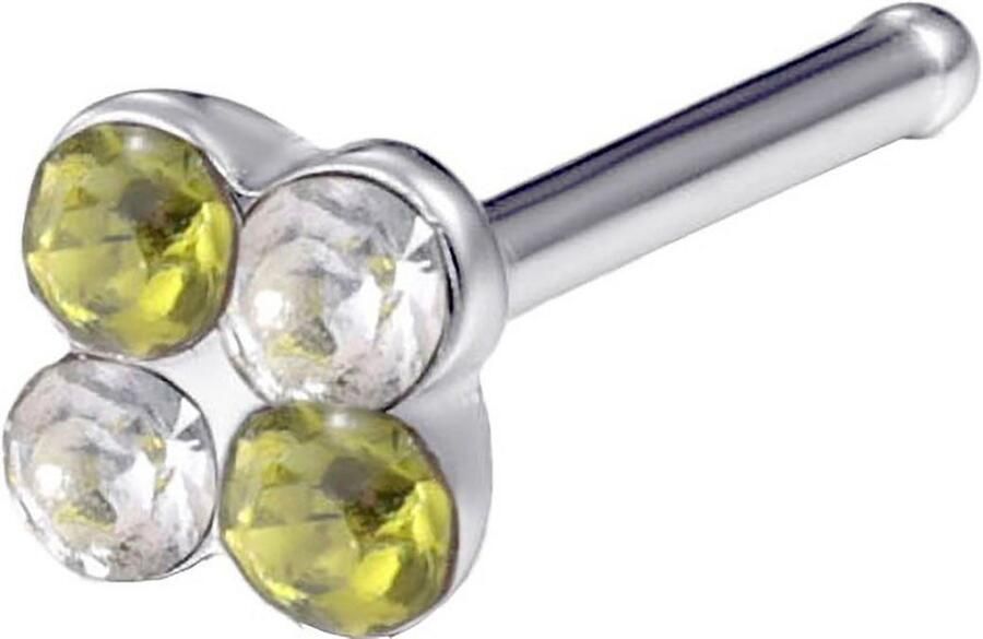 Firetti Neuspiercing-set Multipack sieraden cadeau roestvrijstalen piercing neussteker bloem (set 7-delig) - Foto 6