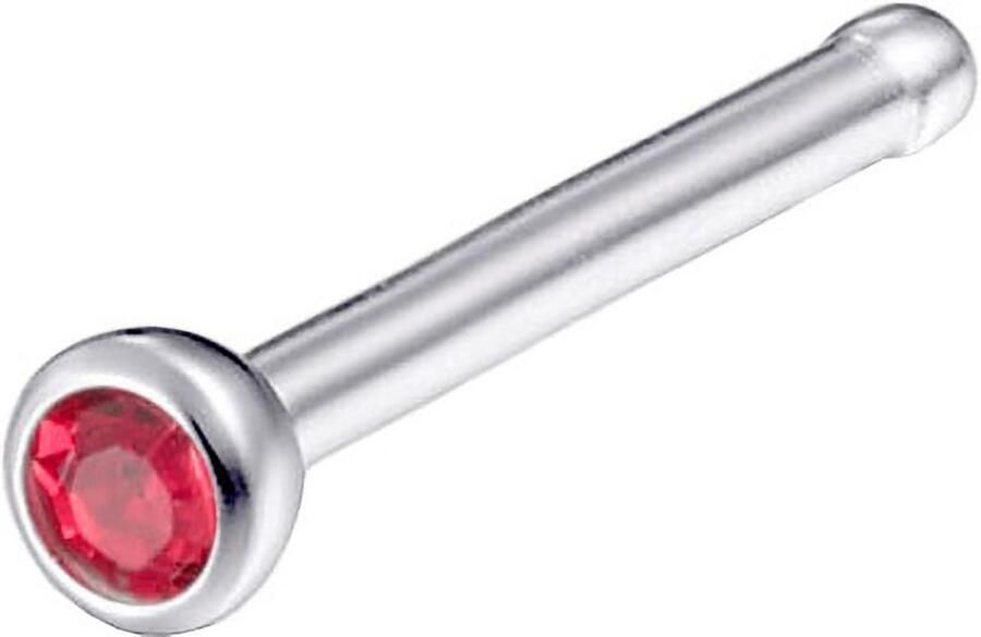 Firetti Neuspiercing-set Multipack sieraden cadeau roestvrijstalen piercing neussteker bloem (set 7-delig) - Foto 7