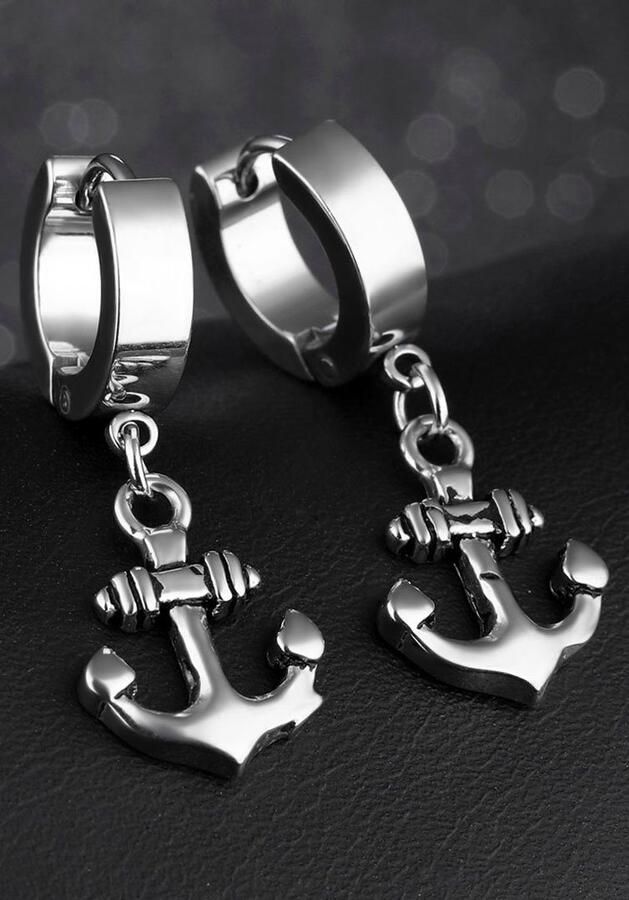 Firetti Oorringen Sieraad cadeau anker past bij hoodies jurken shirts jeans sneakers! gelegenheid: verjaardag kerstmis - Foto 2