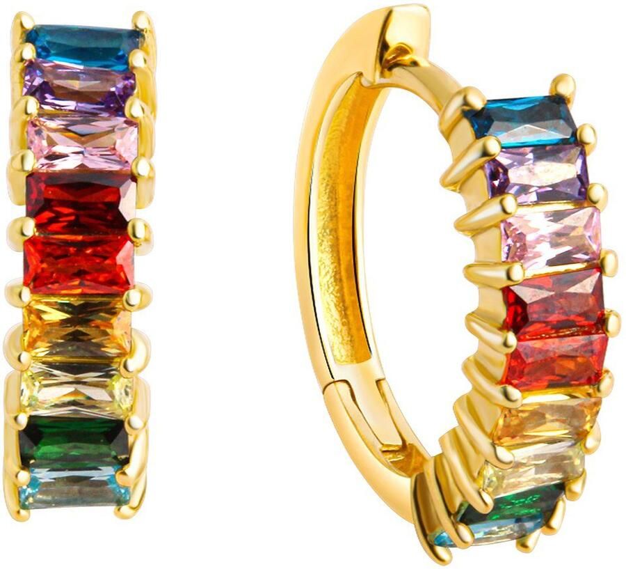 Firetti Oorringen Sieraad cadeau zilver 925 multi - Foto 2